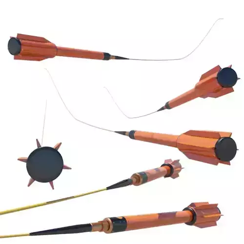 Under Water Magnetometer 3D model Under Water Magnetometer 3D model