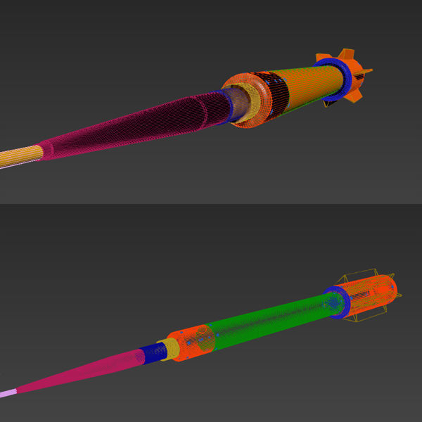 Under Water Magnetometer 3D model_9