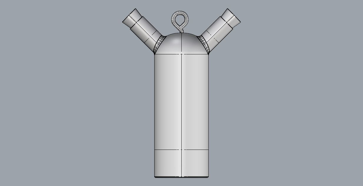 winegar bottle 3D model_11
