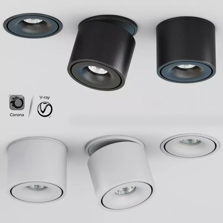 Nimis Thin Ceiling Spot Light 3D model