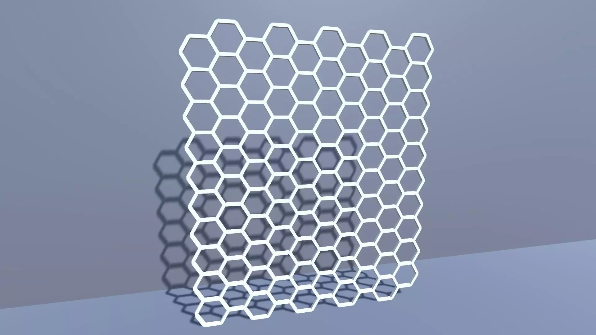 Honeycomb panel Free 3D model