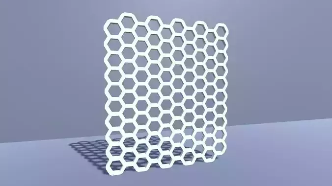 Small honeycomb panel