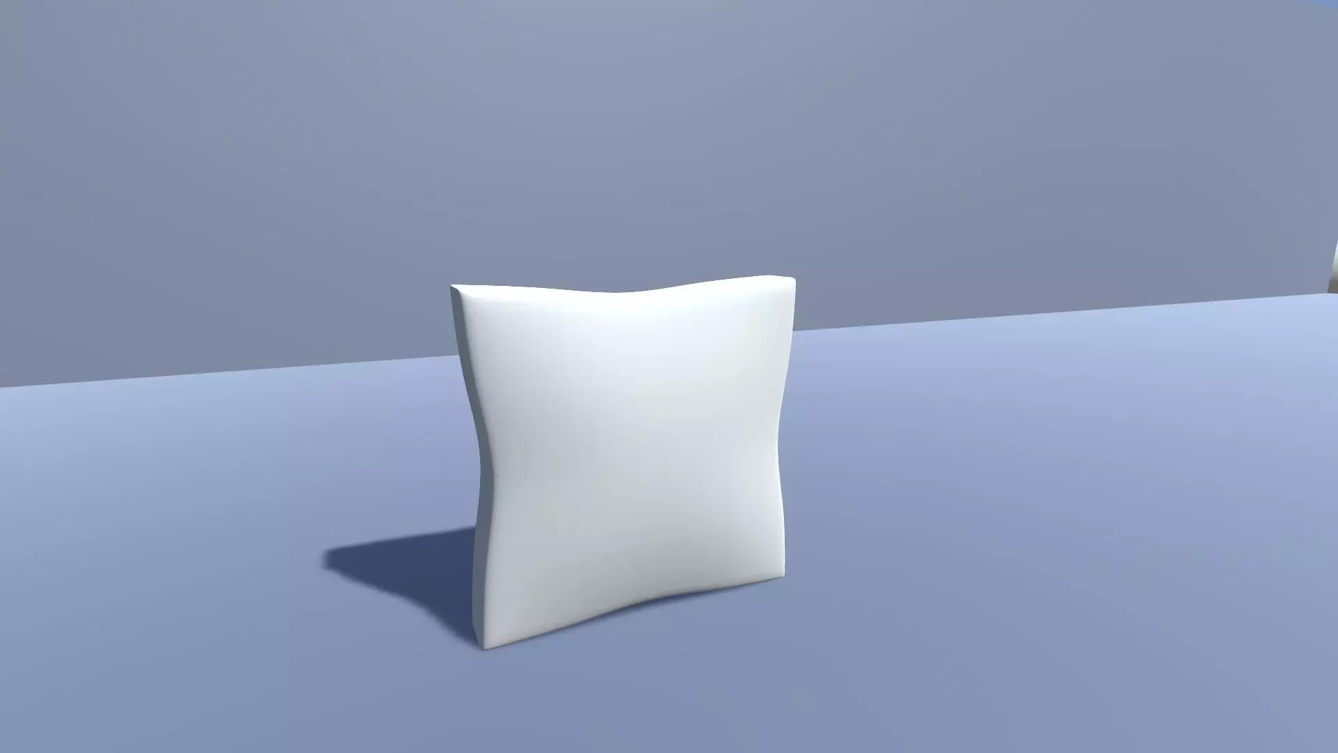Square Pillow Free 3D model_0