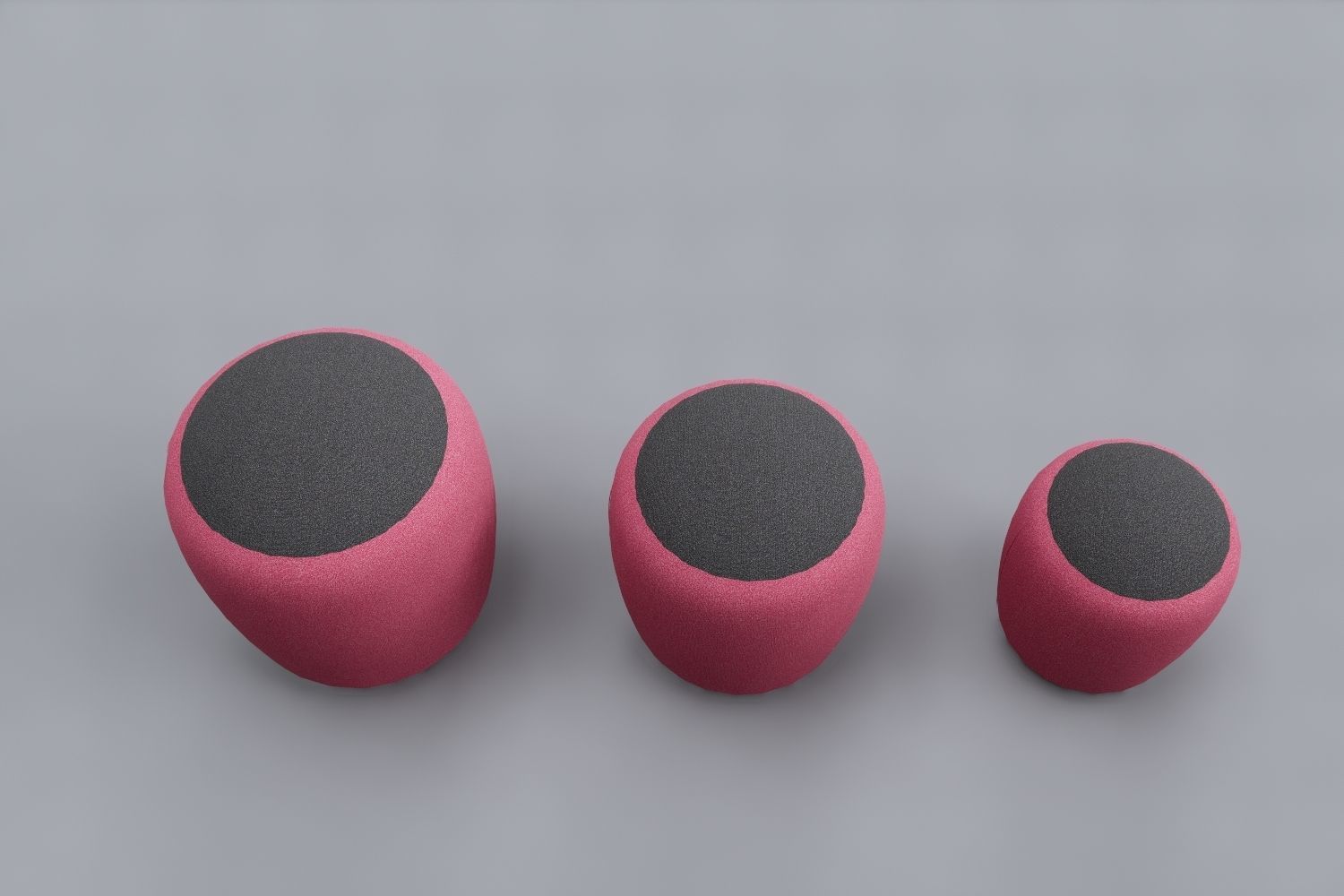 Seat Sets Various Sizes- Family for Revit 3D model_30