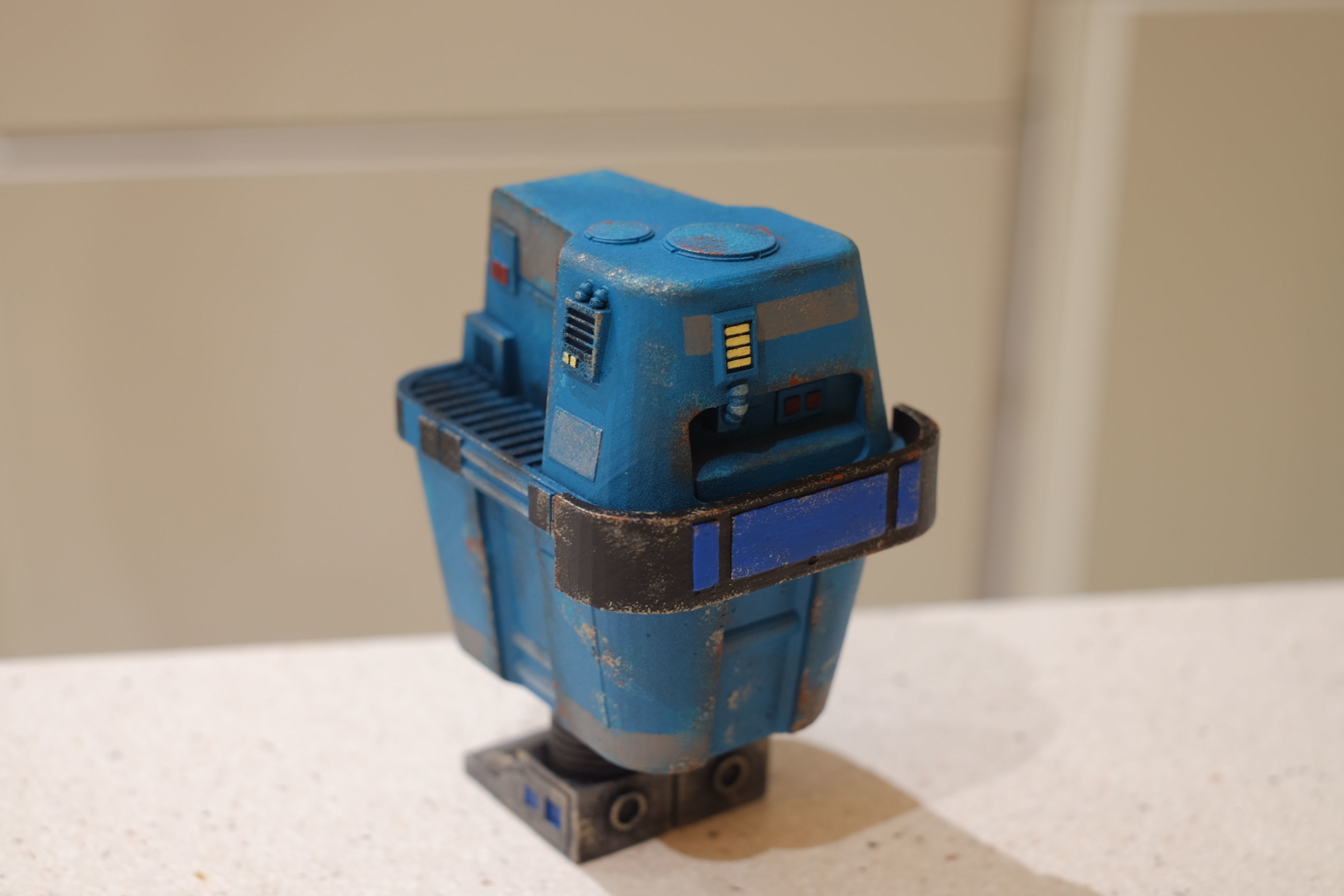 Star Wars old republic BL-N3 power droid 3D print model_2