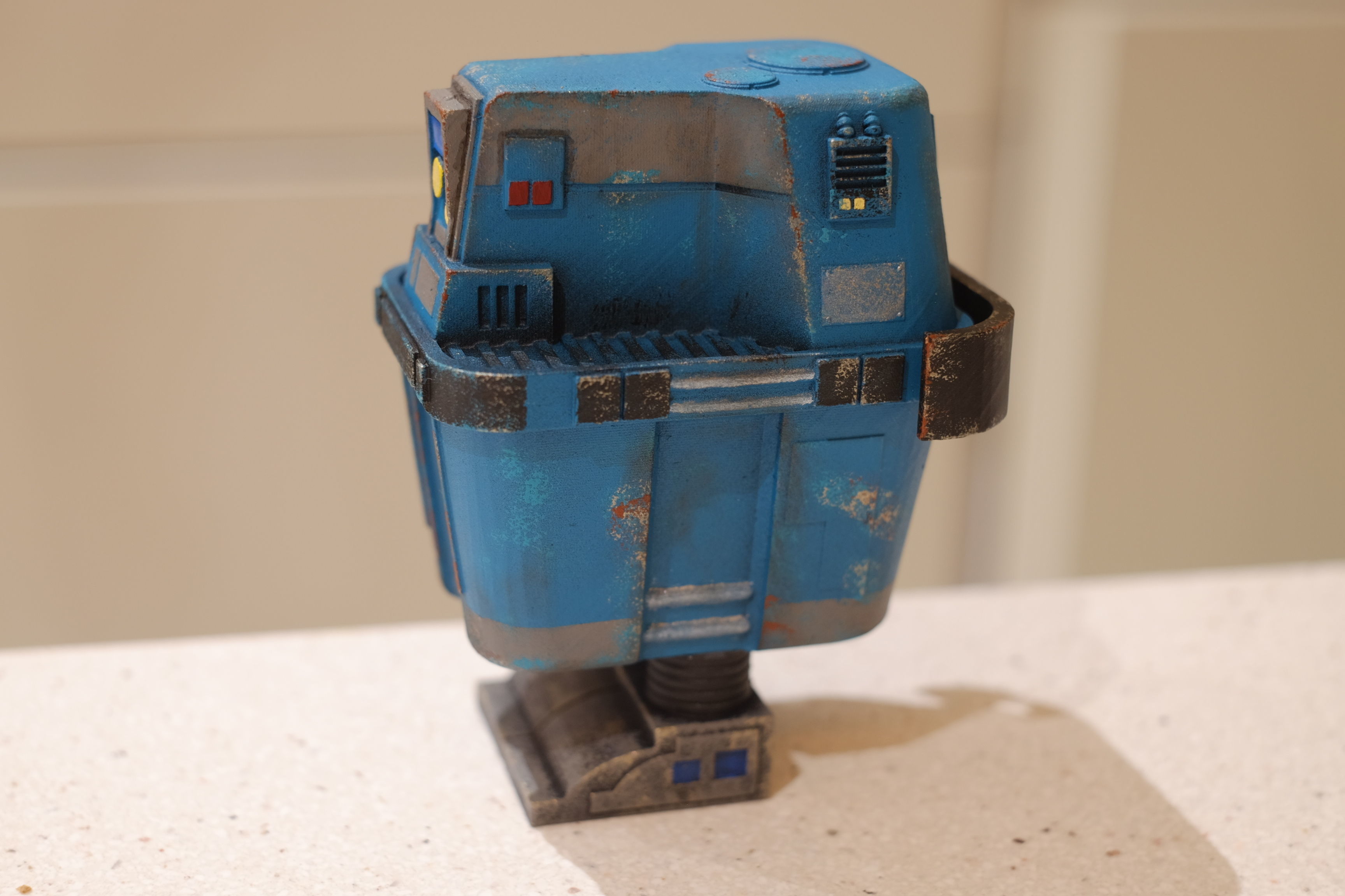 Star Wars old republic BL-N3 power droid 3D print model_1