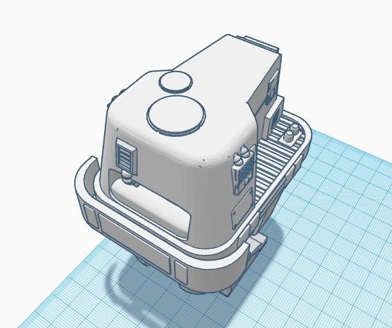 Star Wars old republic BL-N3 power droid 3D print model_6