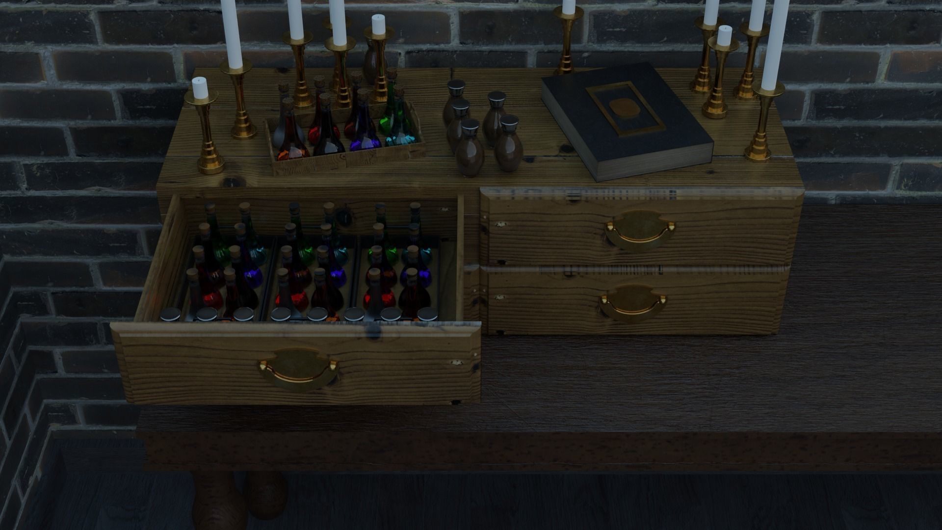 Alchemy and potion asset collection _25