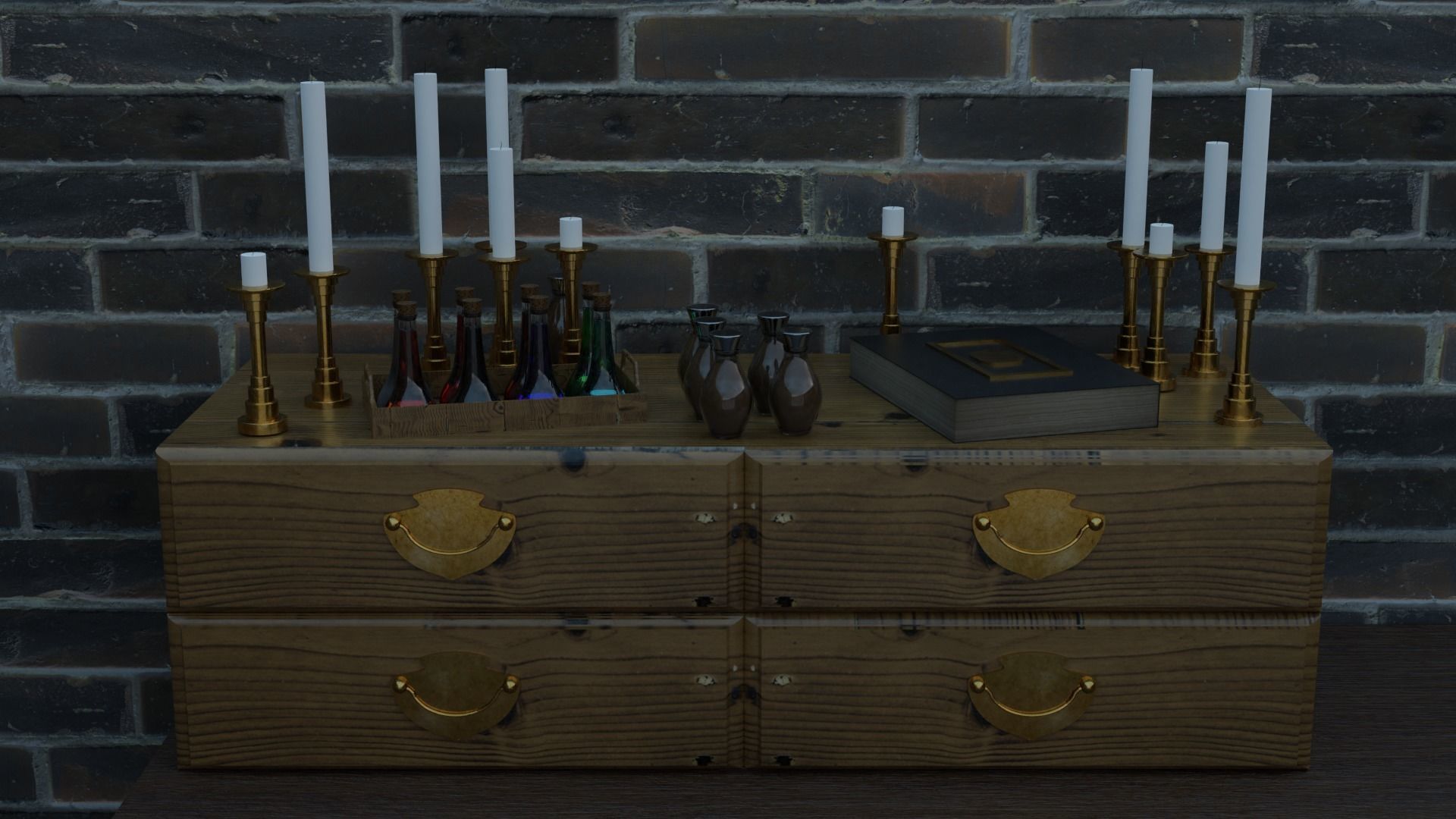 Alchemy and potion asset collection _23