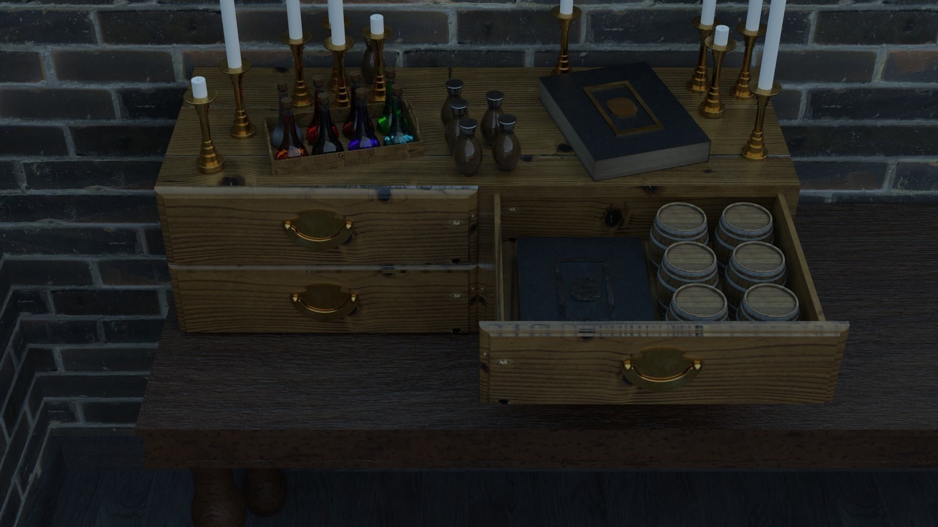 Alchemy and potion asset collection _27