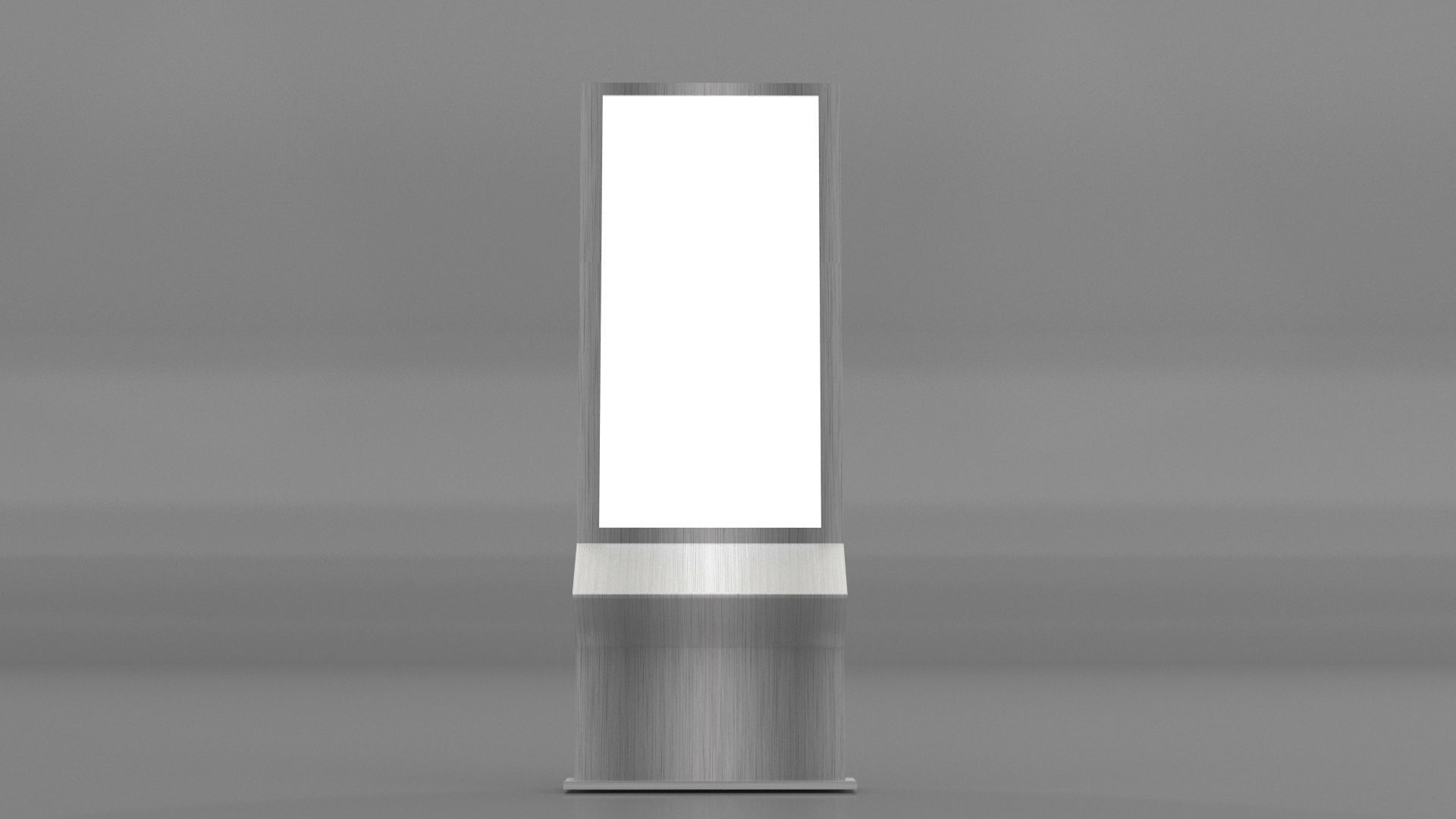 Information Kiosk display  3D model_3