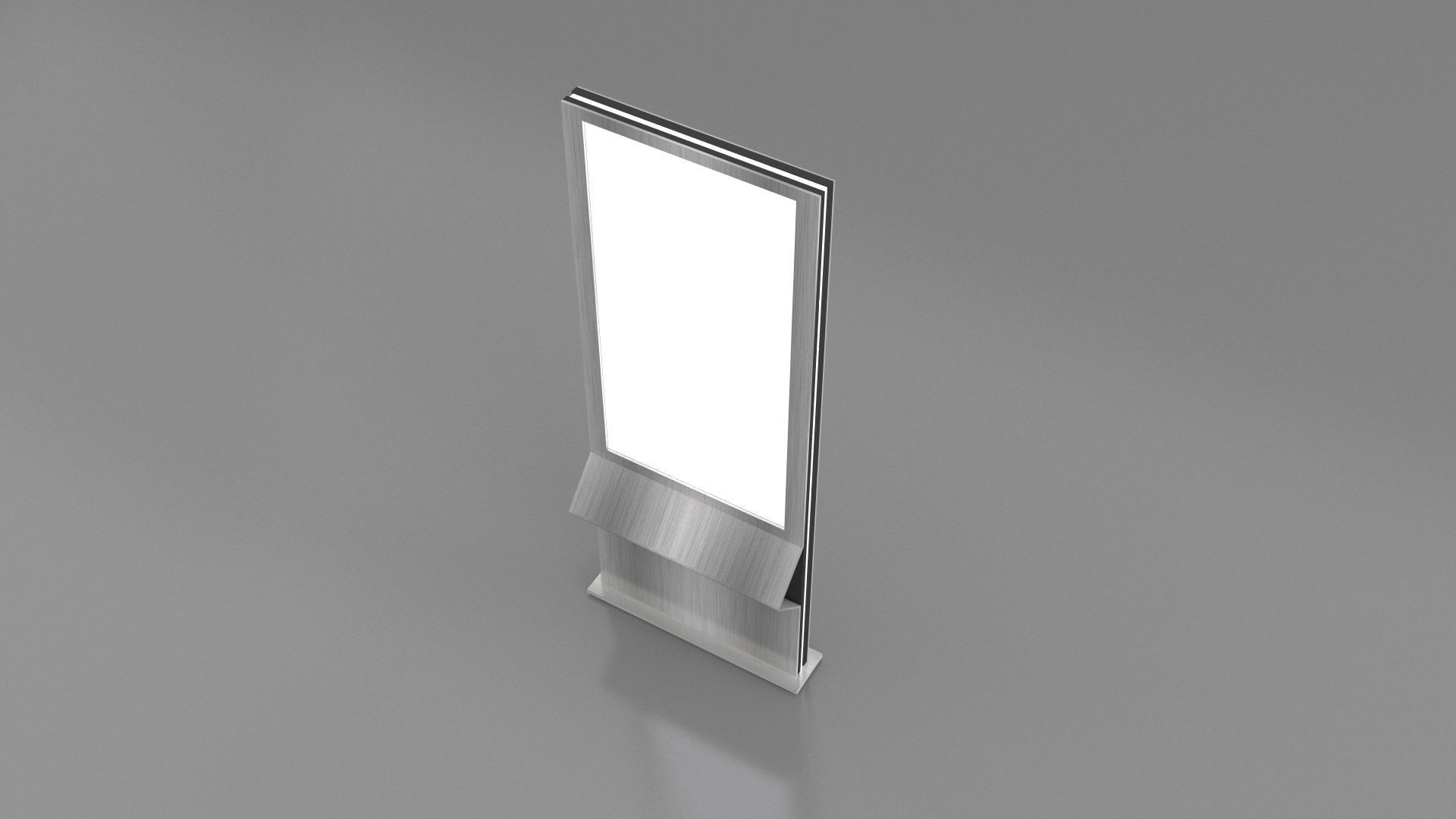 Information Kiosk display  3D model_4
