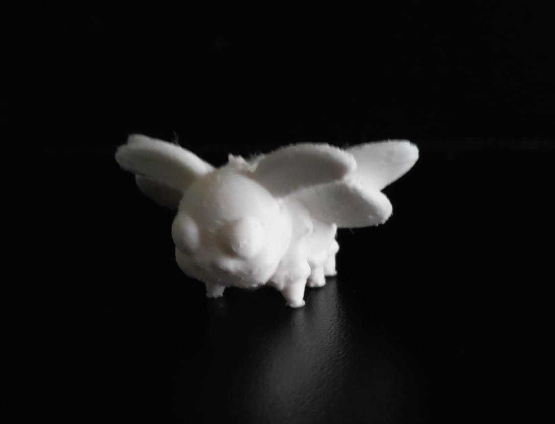 Cute Moth 3D print model_11