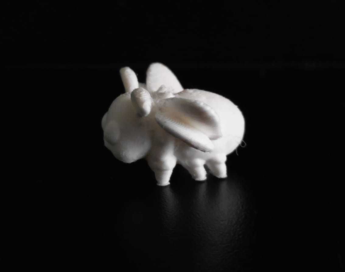 Cute Moth 3D print model_4