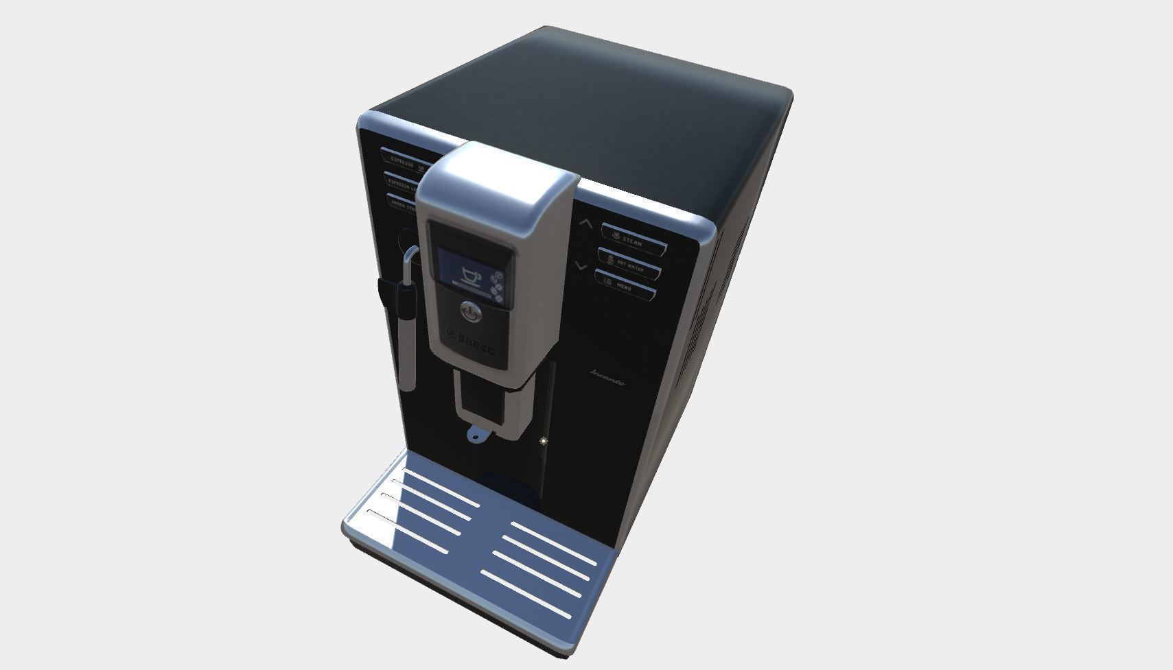Saeco coffee machine Low-poly 3D model_5