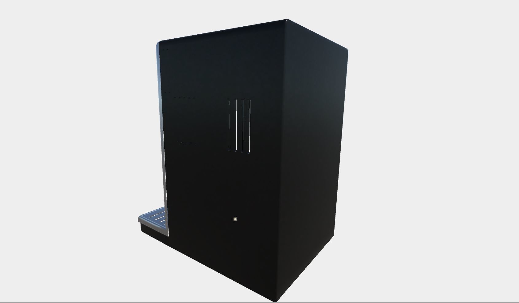 Saeco coffee machine Low-poly 3D model_3