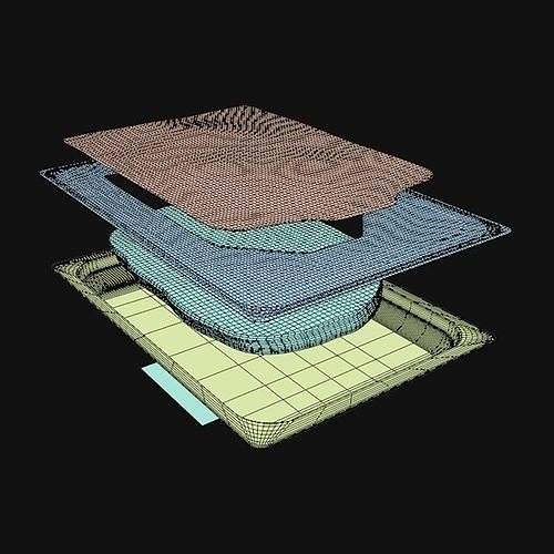 Package of Sausage 5 3D model 6