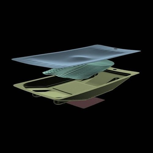 Sliced Salami 1 3D model 7