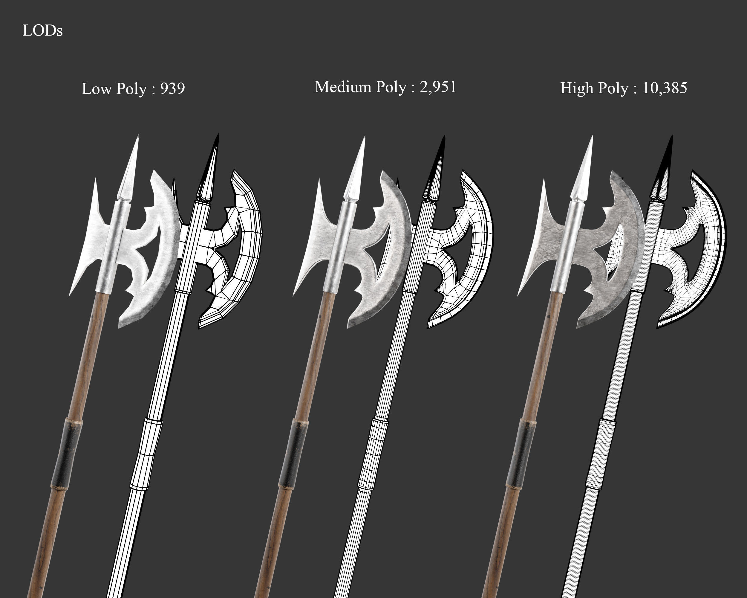 Medieval Collection Elegant Heavy Weapons _17