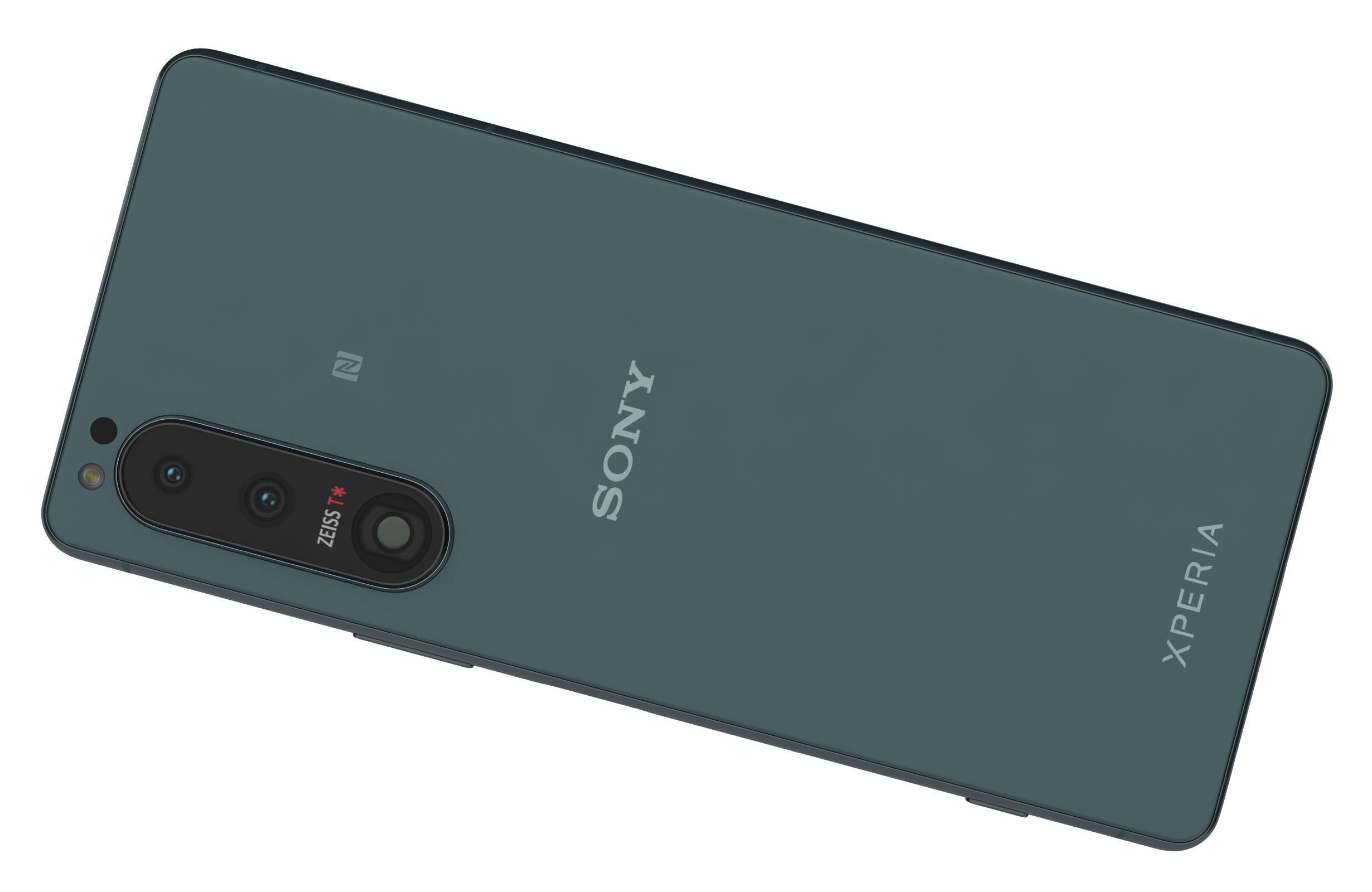 Sony Xperia 5 III Green 3D model_11