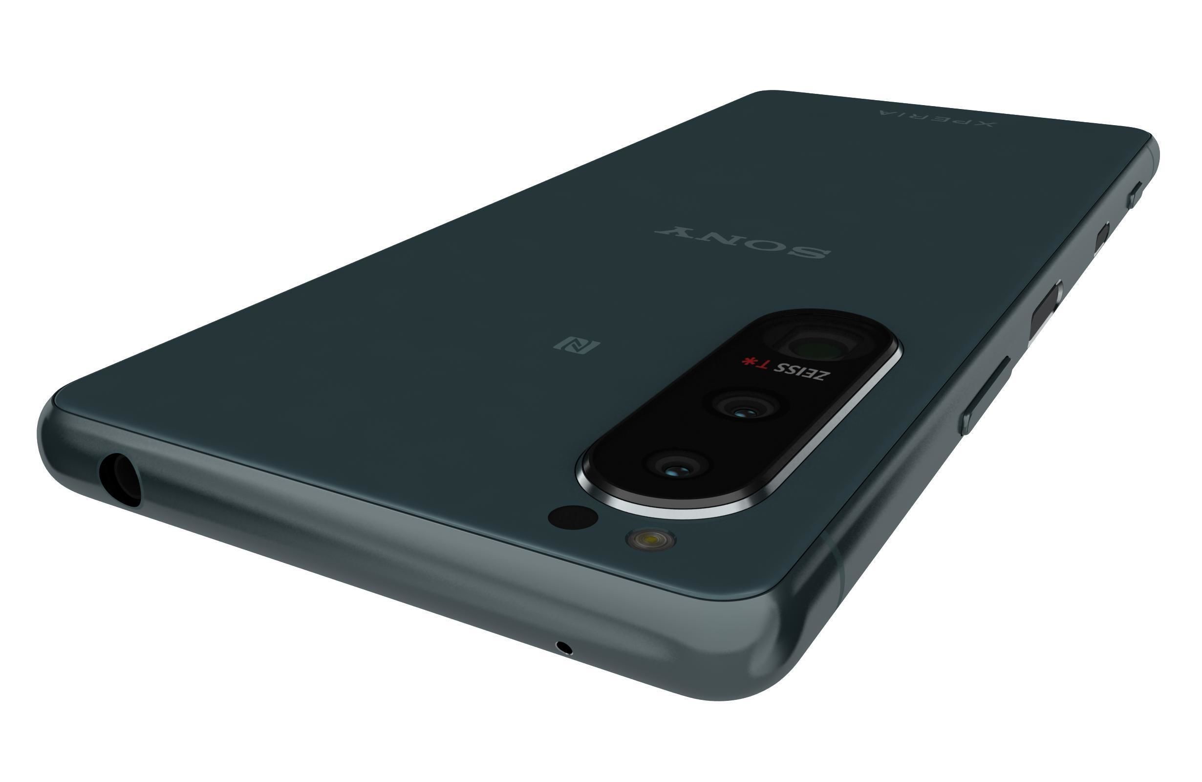 Sony Xperia 5 III Green 3D model_15