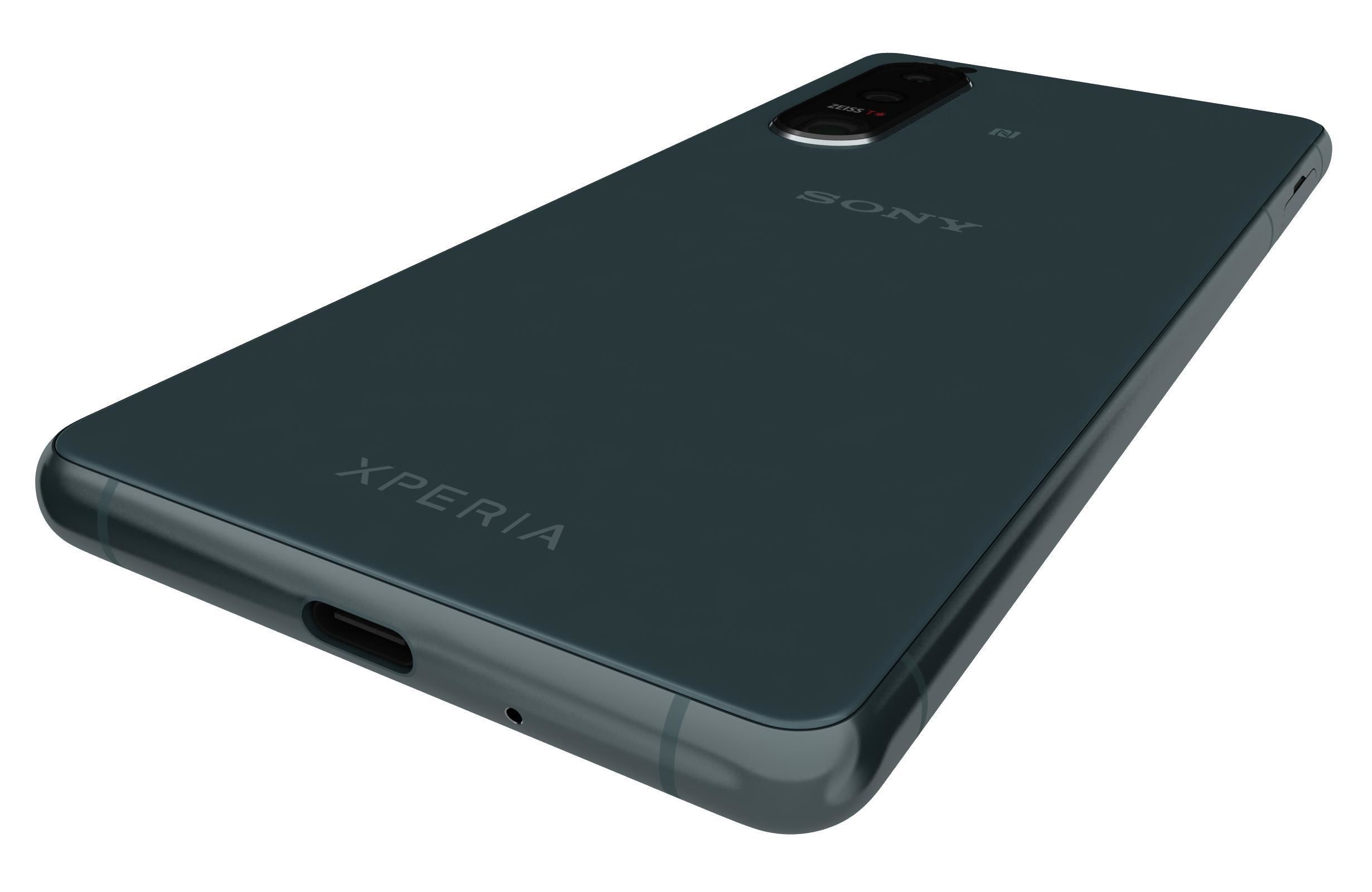 Sony Xperia 5 III Green 3D model_14