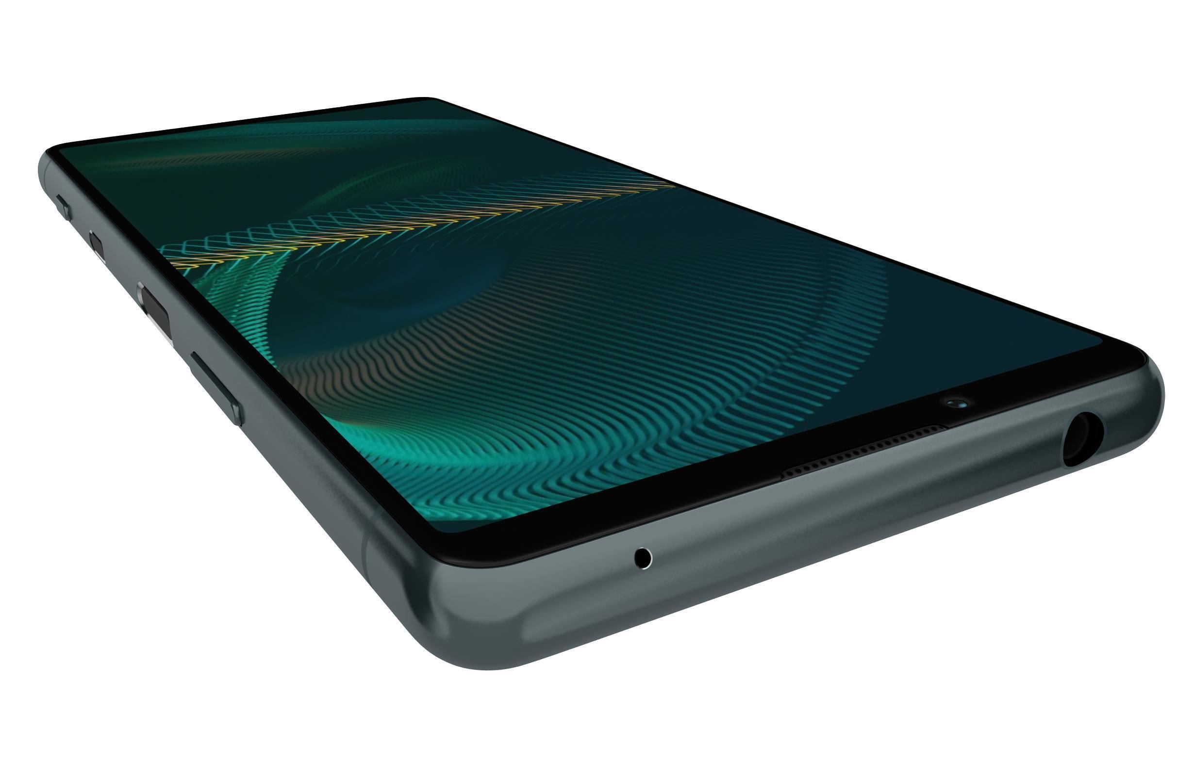 Sony Xperia 5 III Green 3D model_13