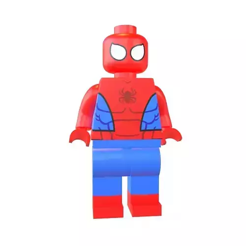Lego Mini Figure Spider Man v1 001