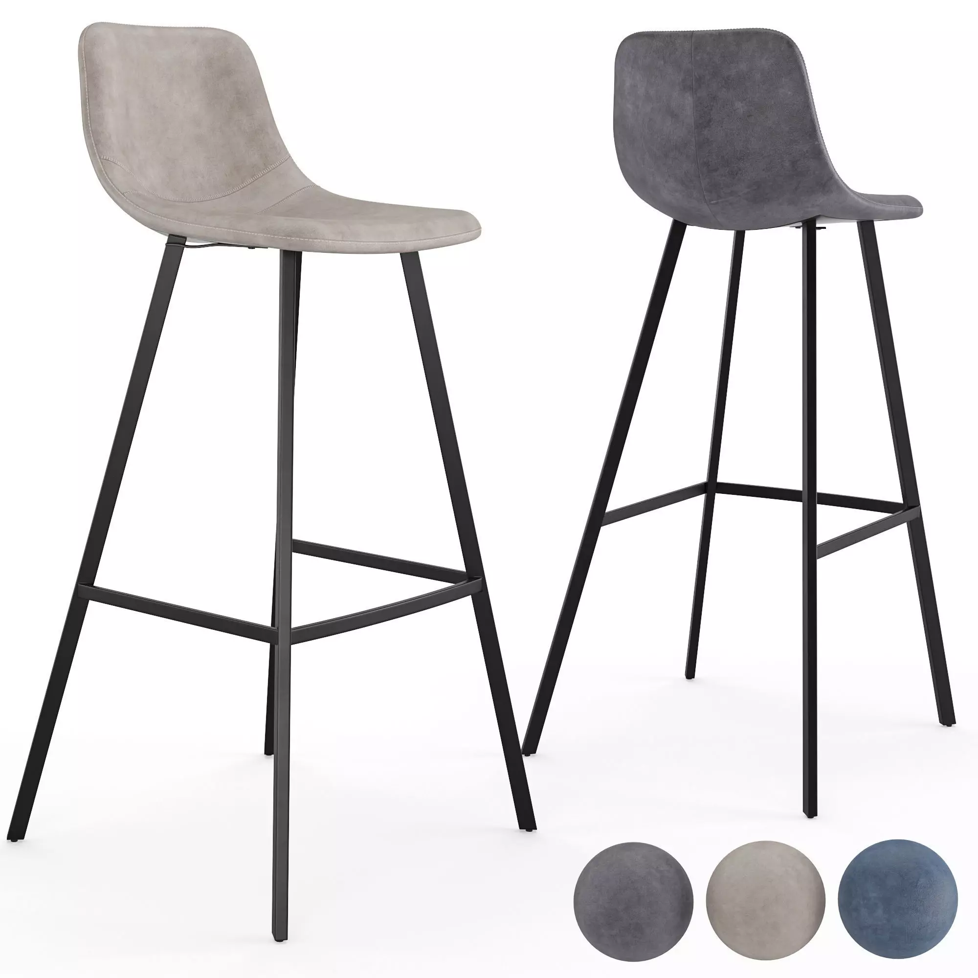 Bar stool Andi CC0254UE02 3D model