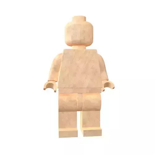 Lego Mini Figure Wooden v1 001