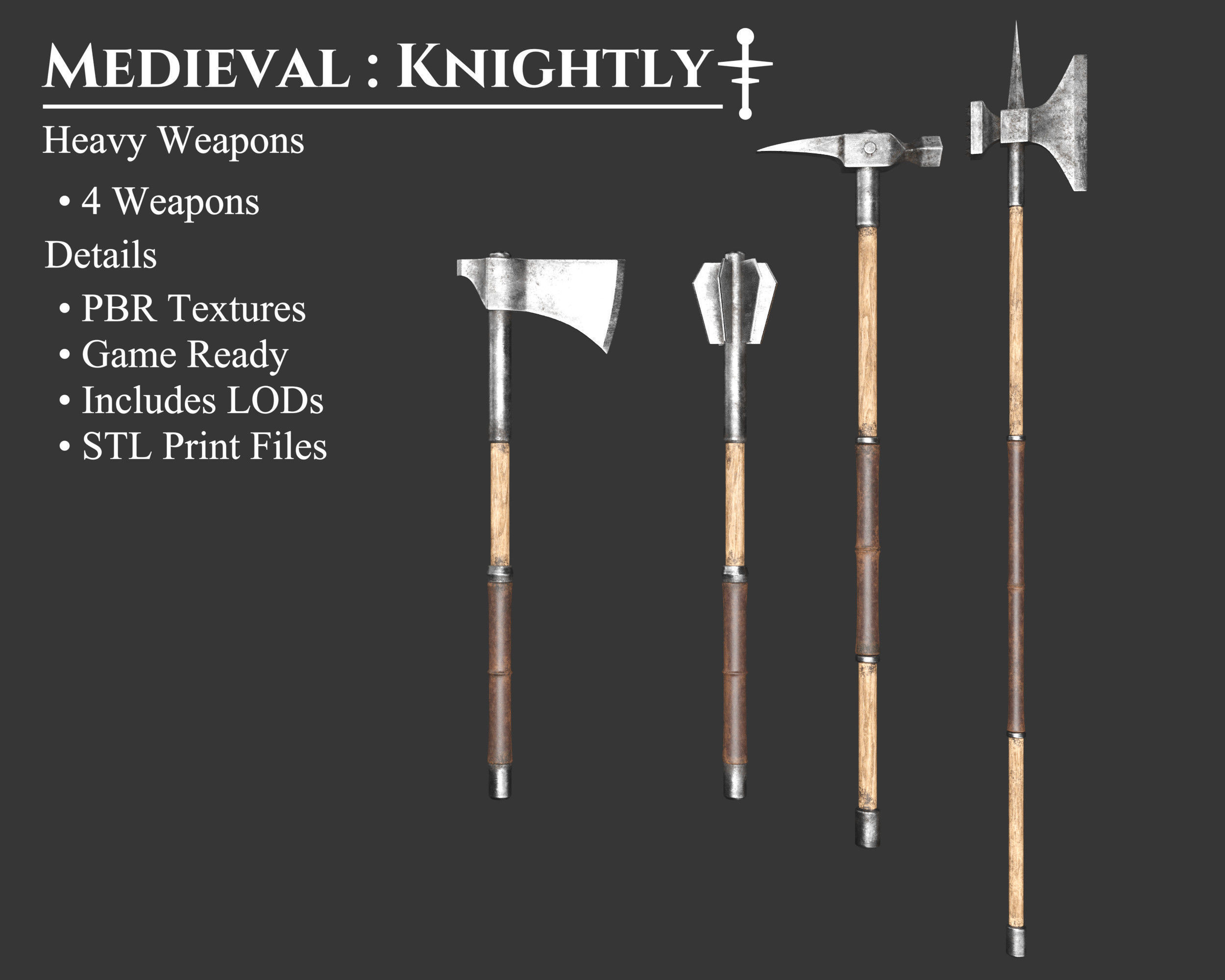 Medieval Collection Knightly Heavy Weapons _1