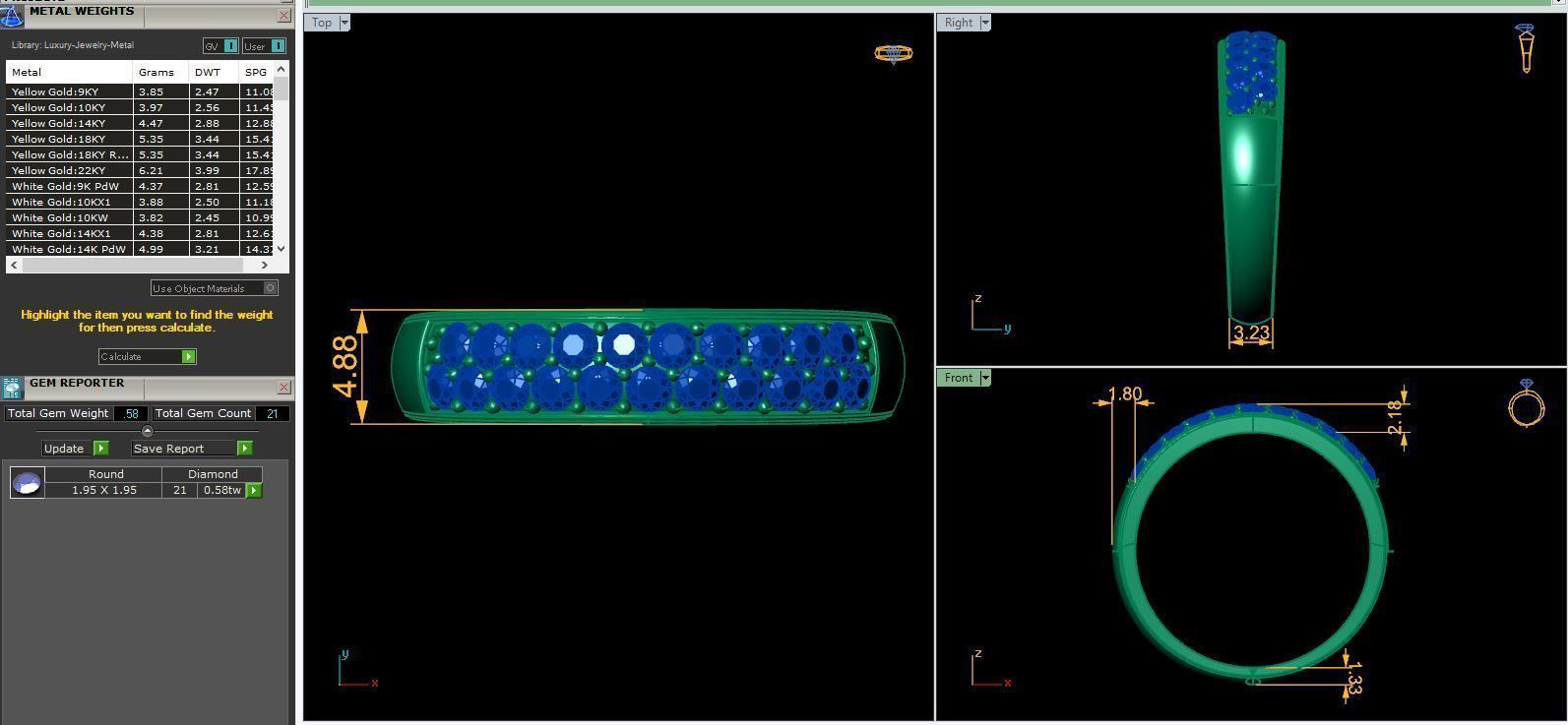 Mens Ring 3d Model  3D print model_6
