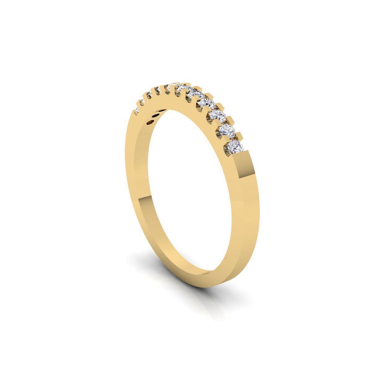 Simple Ring Band 3d Model 3D print model_6