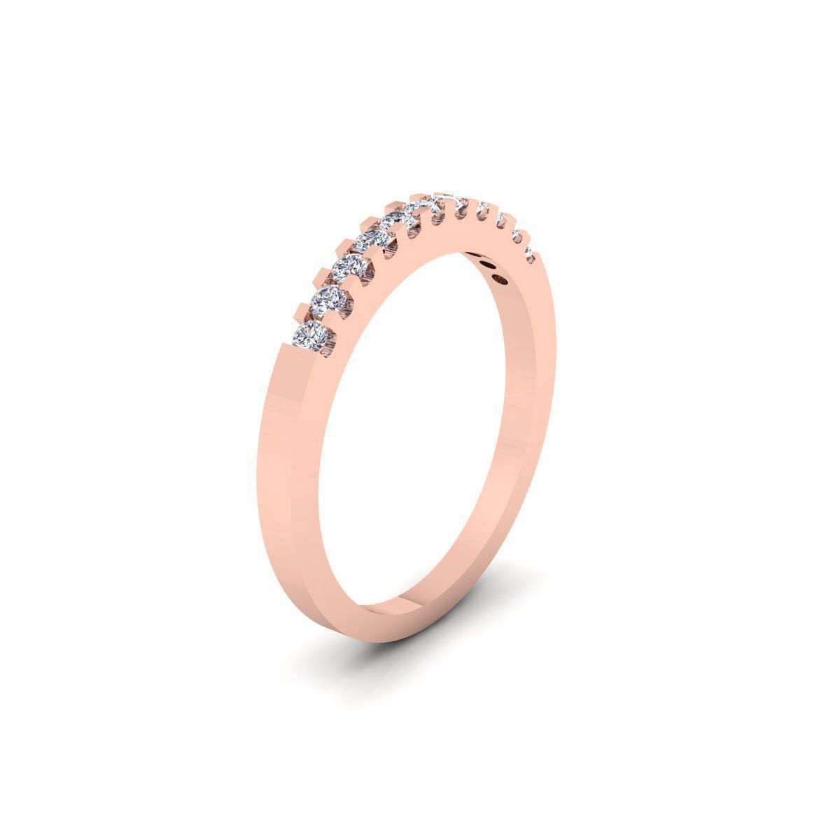 Simple Ring Band 3d Model 3D print model_4