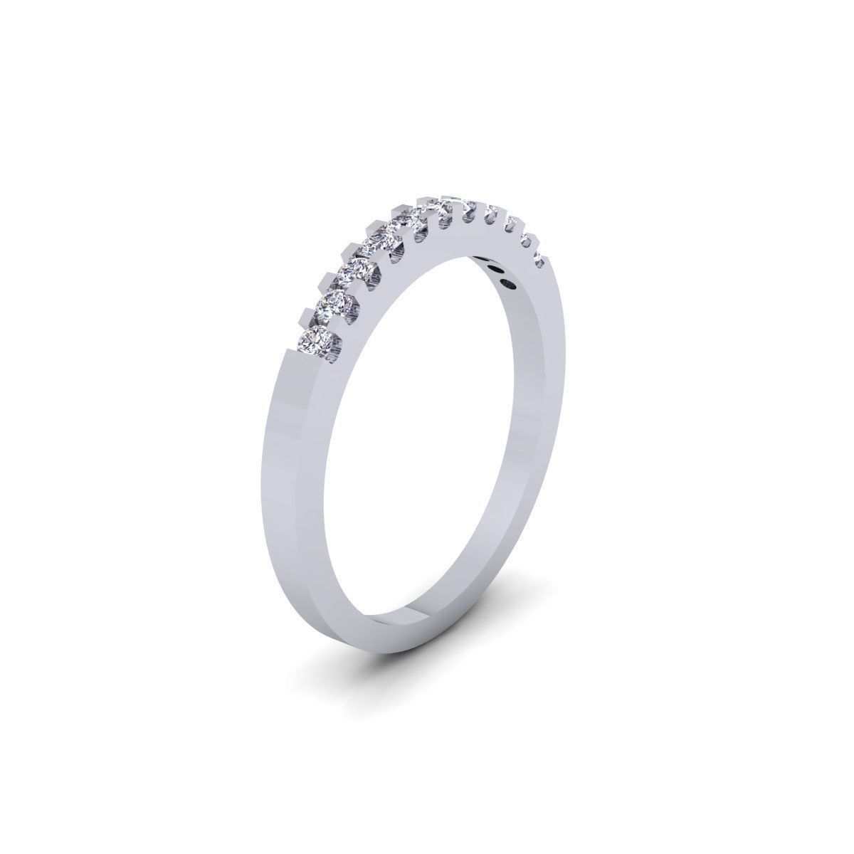 Simple Ring Band 3d Model 3D print model_5