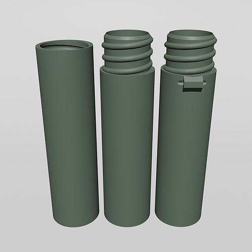 Tube-case 3D print model