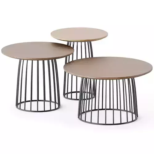 Calico Side Table Set by J and C