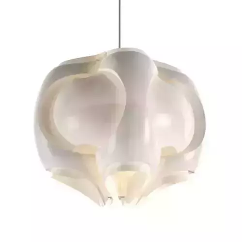 White Hanging Lamp