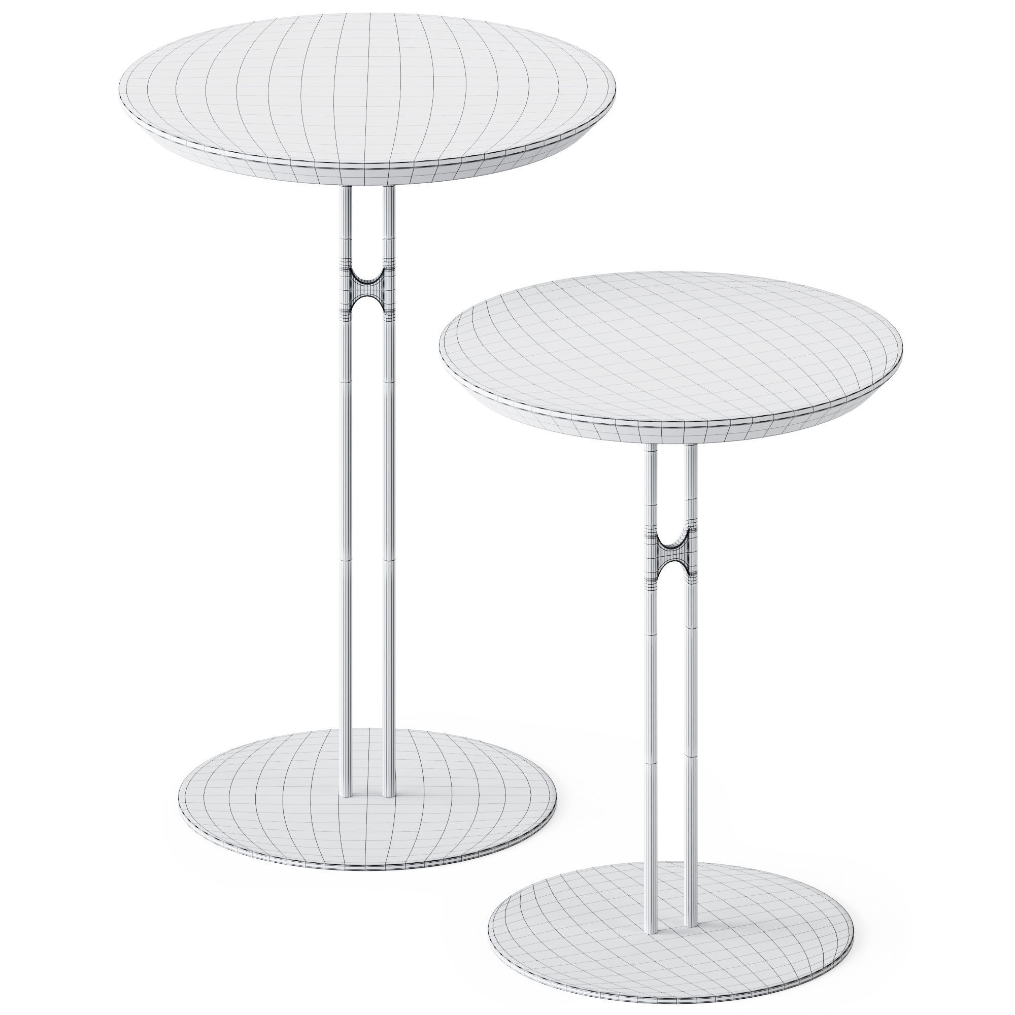 Side Table Theo by Lansot 3D model_2