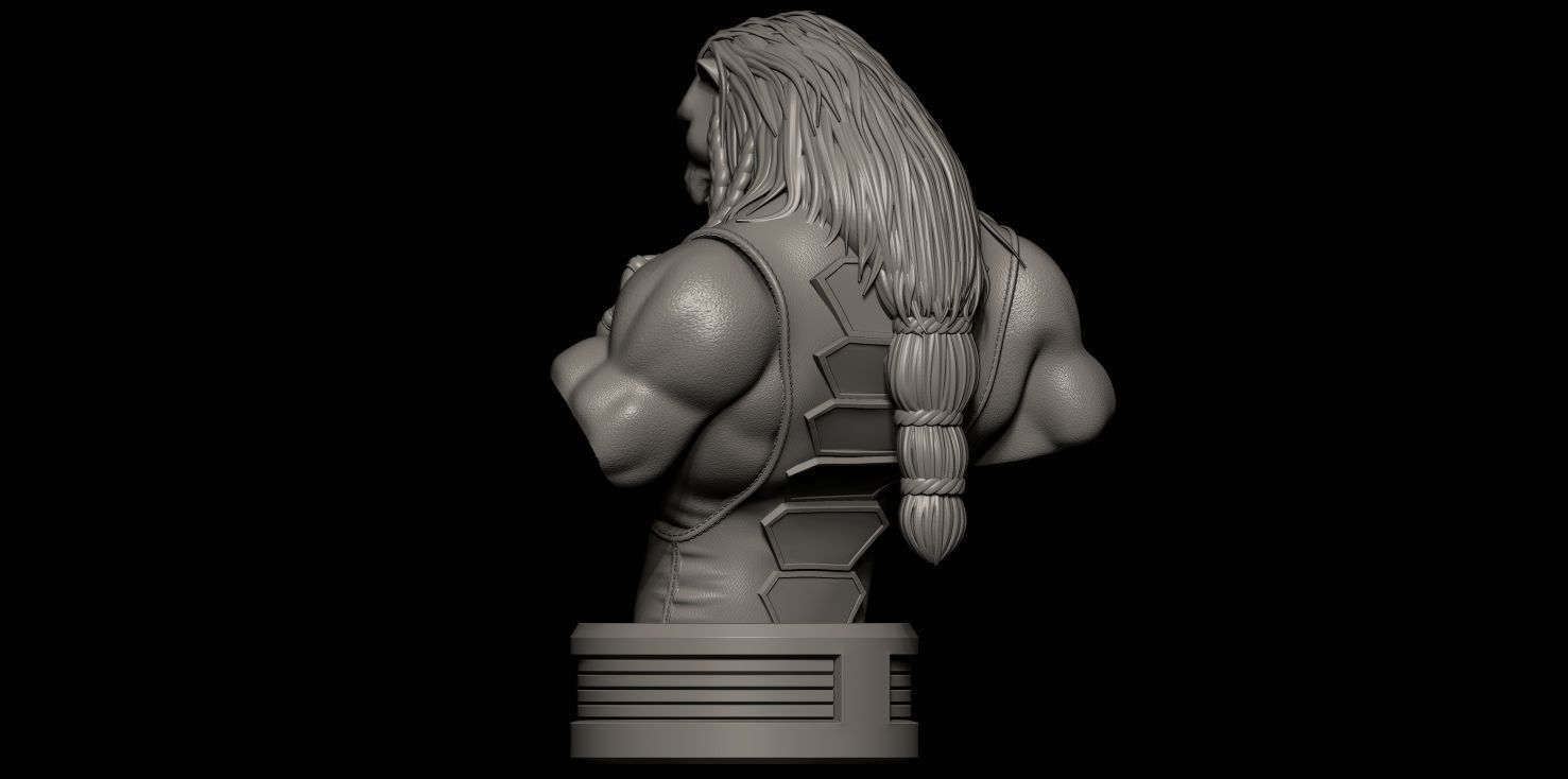 Fanart BATTLE BEAST - Bust 3D print model_5