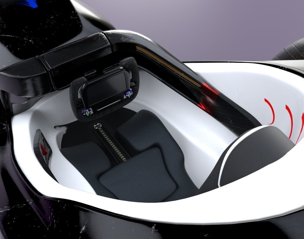 Car Toyota Fv2 3D model_5