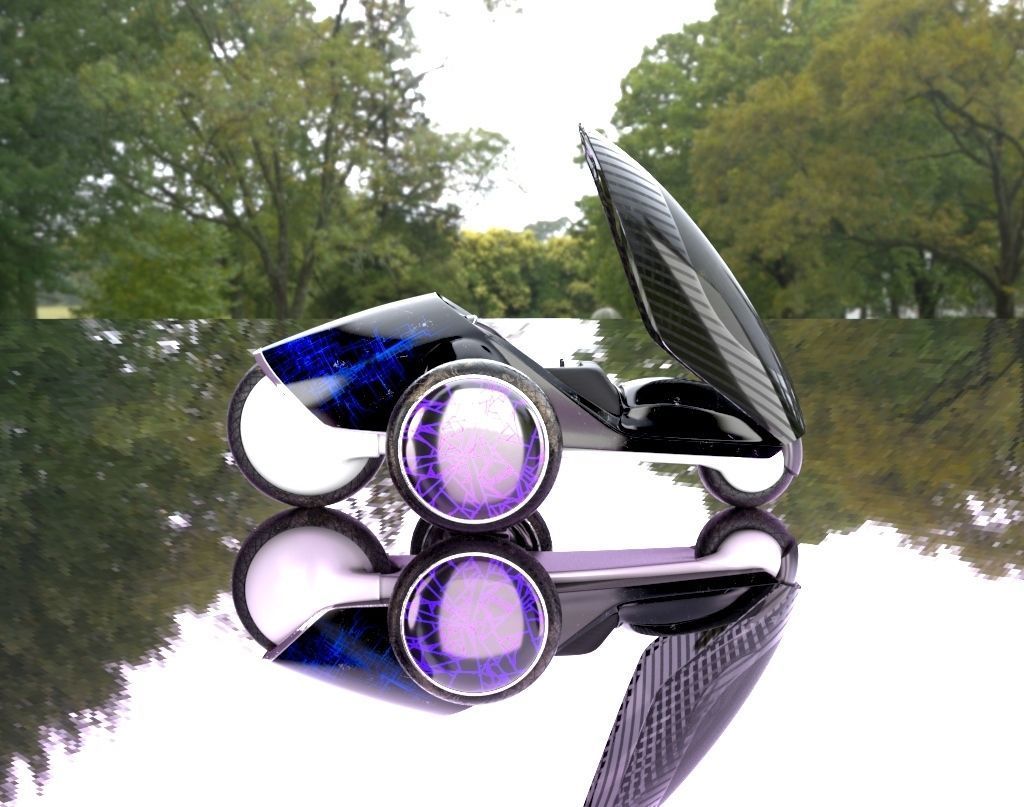 Car Toyota Fv2 3D model_4