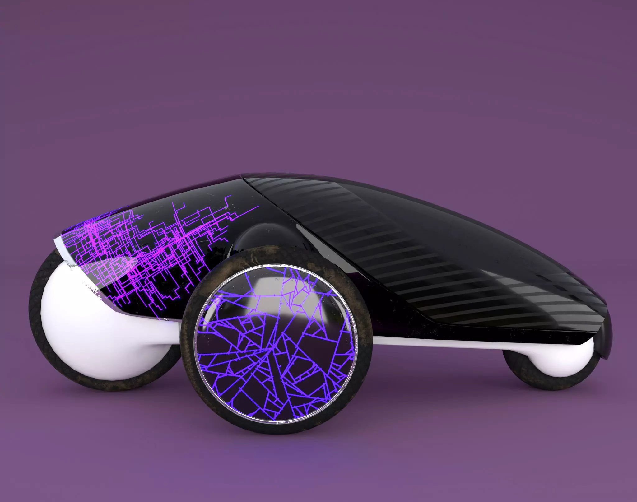 Car Toyota Fv2 3D model_0