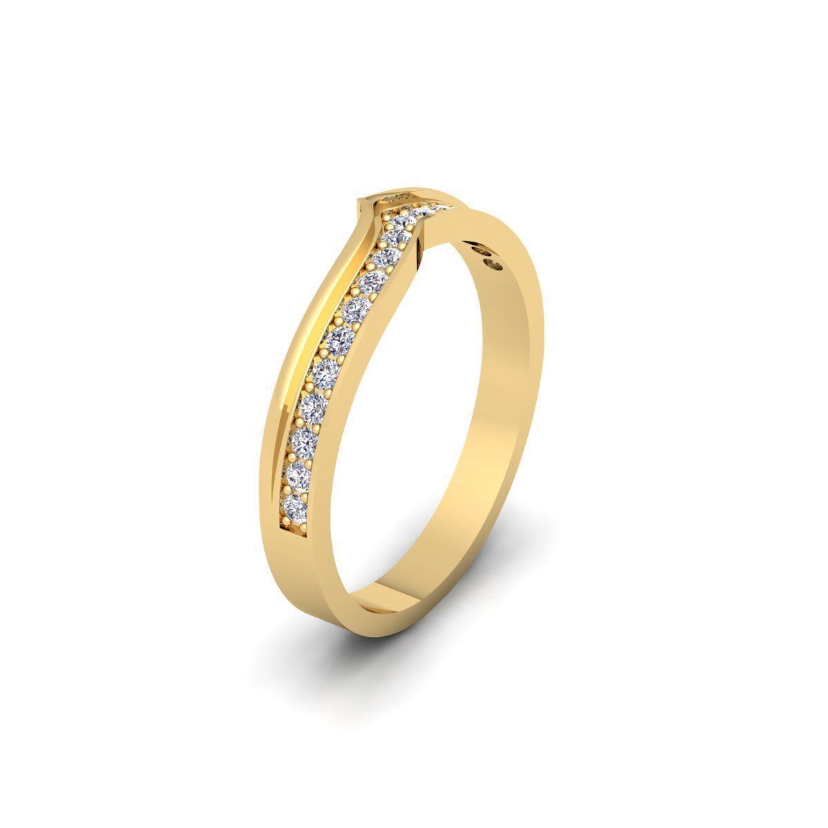 Band Ring 3d Model 3D print model_3