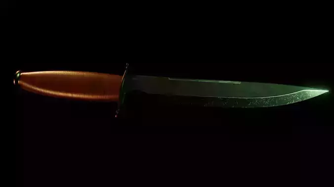 Spetsnaz Service Knife 3D model