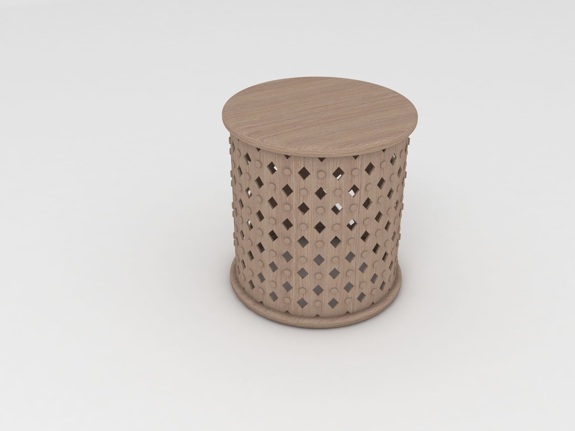 Stella Side Table 3D model_2