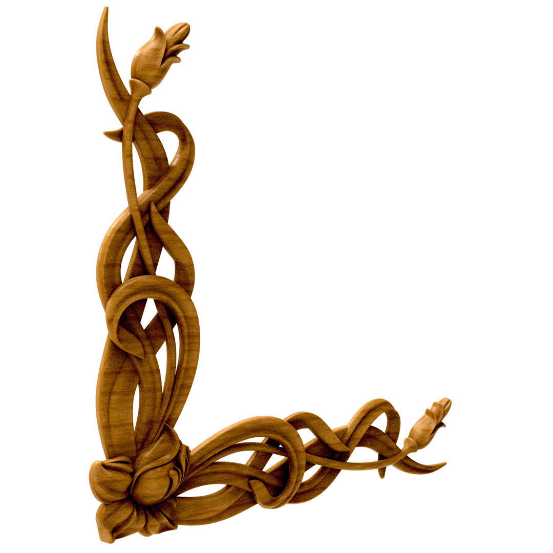 3D Model STL Frame Panel 3D model_1