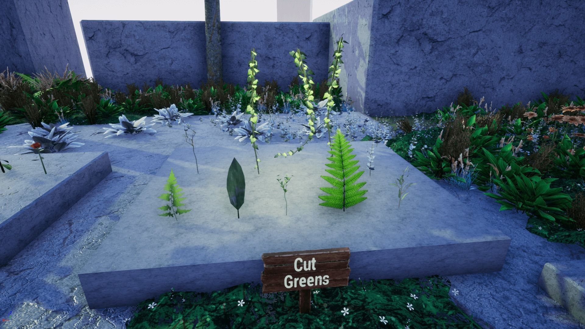 Simplified Foliage MEGA PACK Low-poly 3D model_4