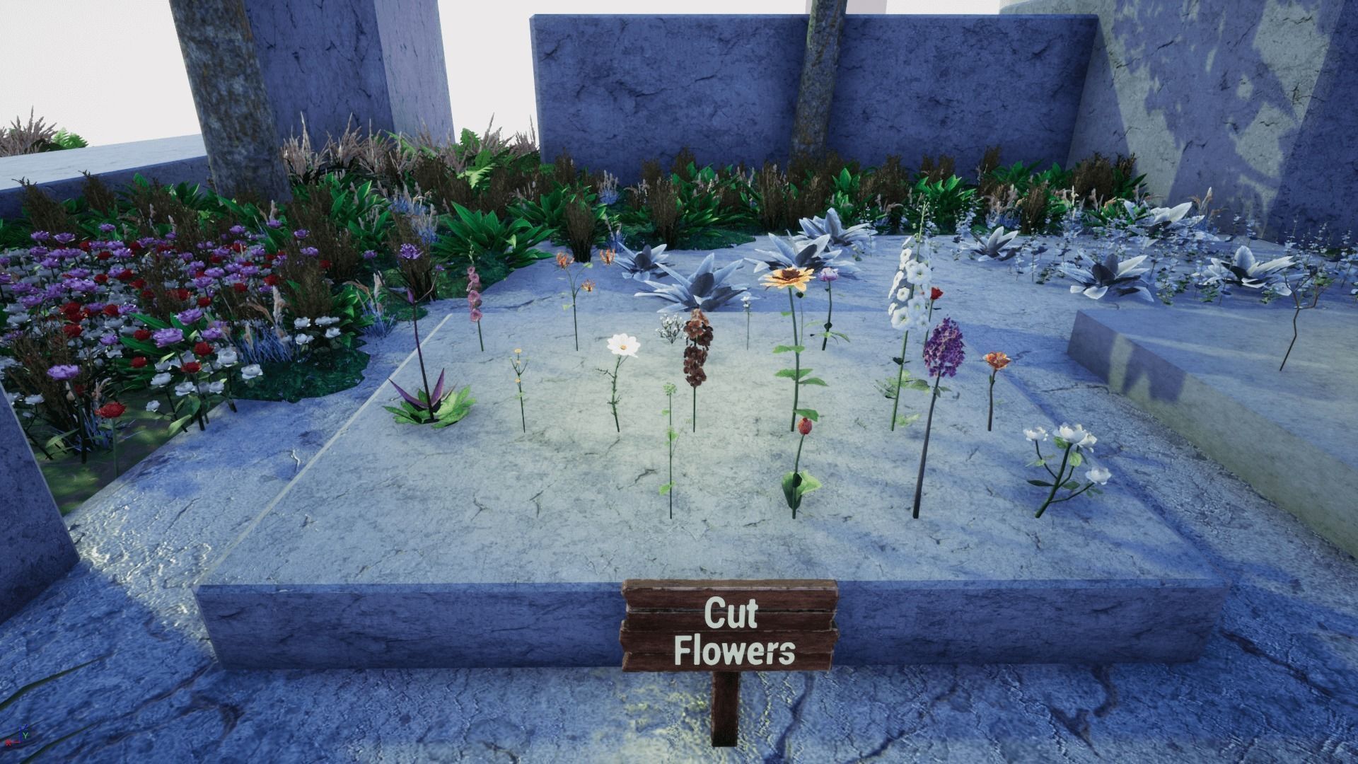 Simplified Foliage MEGA PACK Low-poly 3D model_5