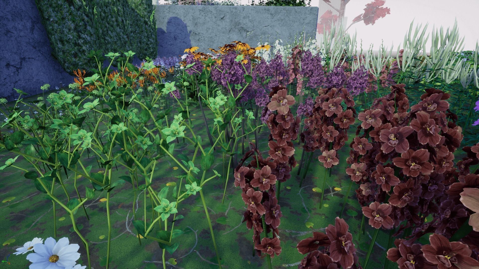 Simplified Foliage MEGA PACK Low-poly 3D model_10